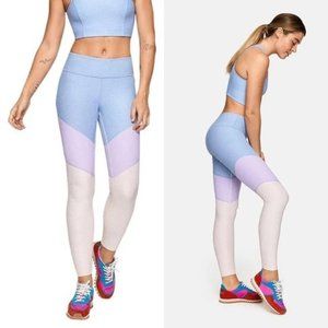 Outdoor Voices 7/8 Length Springs Tricolor Leggings, M